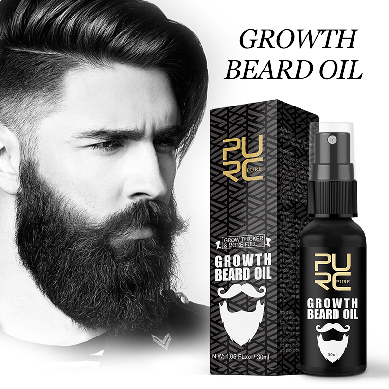 Mens Grooming Treatment - PURC Beard Growth Oil สําหรับผู้ชาย Hair