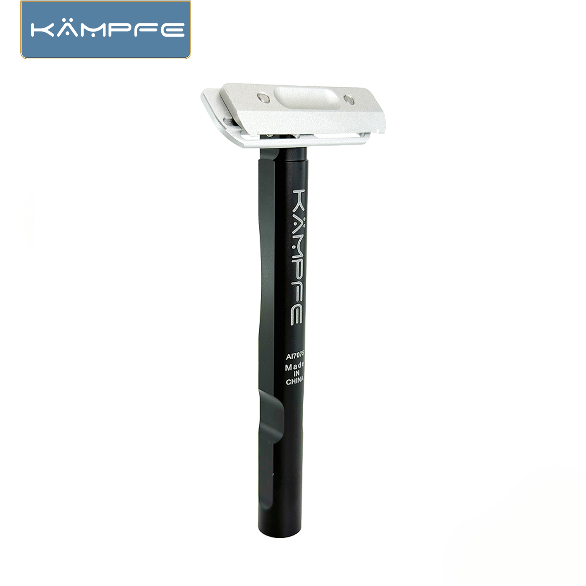 Men'S Grooming Blade - มีดโกนหนวดแบบใบมีดเดี่ยว KAMPFE อลูมิเนียม CNC สำหรับโกนหนวด ปลอดภัย