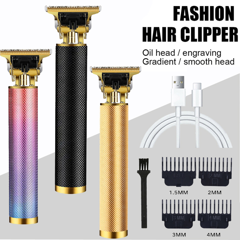 Beard Trimmer Cordless - เครื่องตัดผม Zero Gap รุ่น T9 แบบไร้สาย