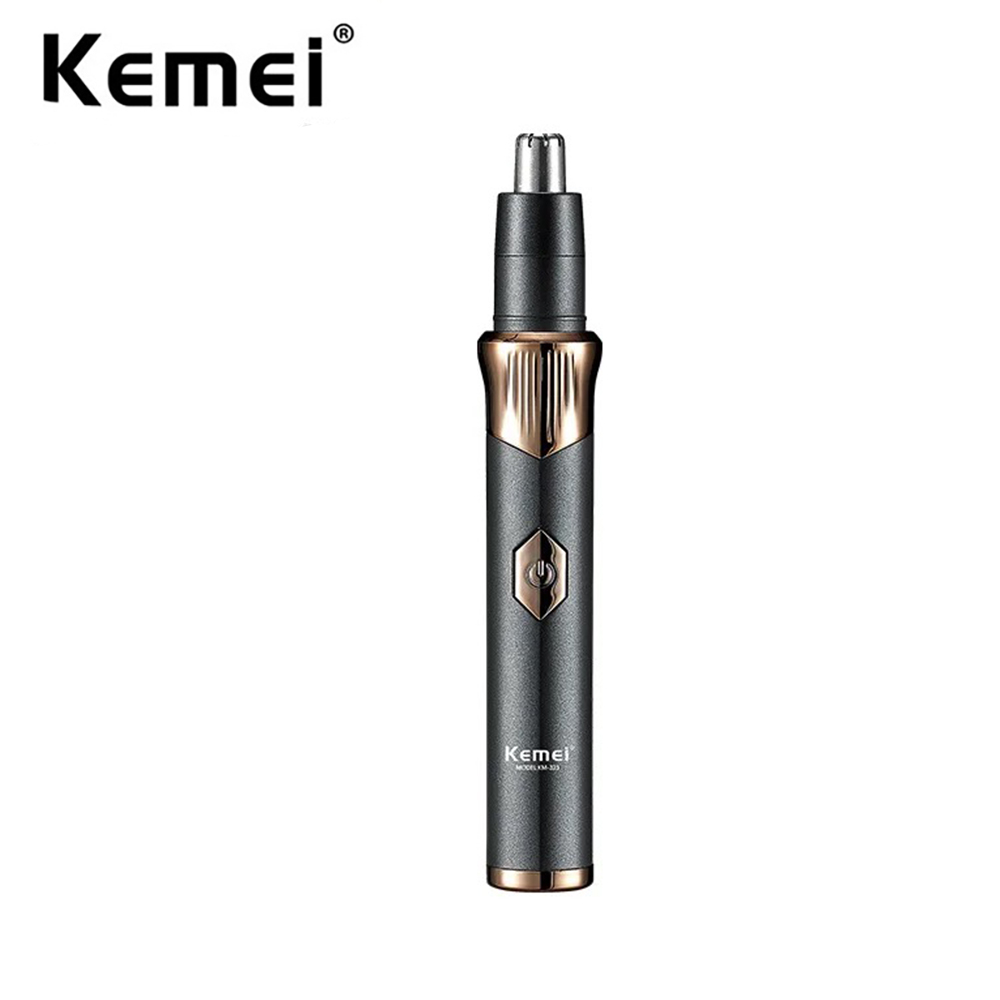 Men'S Grooming Haircut - Kemei เครื่องตัดขนหูและจมูกไฟฟ้าแบบชาร์จไฟได้ ที่กันขนคิ้วแบบมืออาชีพไม่เจ็บสำหรับผู้ชายและผู้หญิง TYPE-C ชาร์จเร็ว