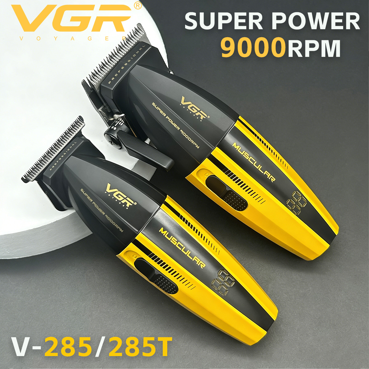Beard Trimmer Cordless - VGR เครื่องตัดผม มืออาชีพ เครื่องตัดผม ไฟฟ้า เครื่องตัดผม