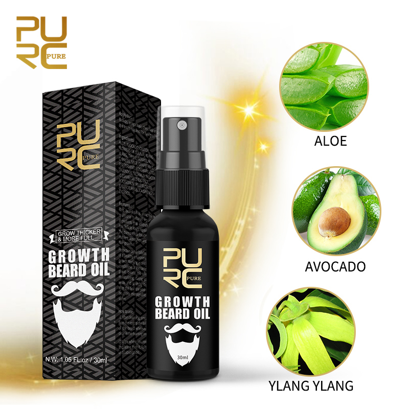 PURC Beard Growth Oil สําหรับผ - Mens Grooming Treatment บทวิจารณ์และราคา