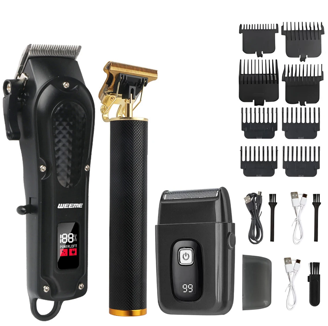 WEEME 806 Clipper ผมไฟฟ้า UBS  - Beard Trimmer Cordless บทวิจารณ์และราคา