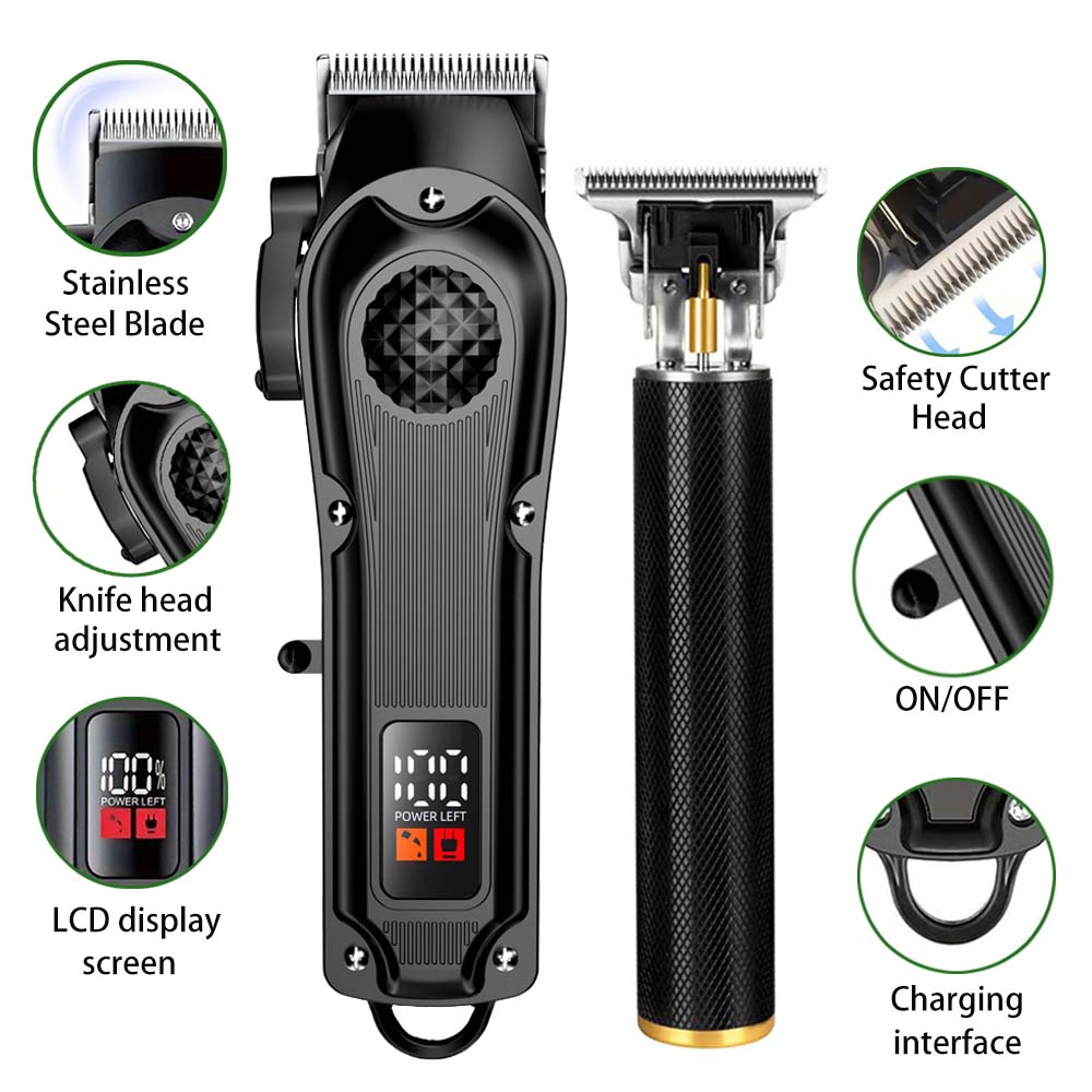 เครื่องตัดผมมืออาชีพพร้อมจอแสด - Men'S Grooming Blade บทวิจารณ์และราคา