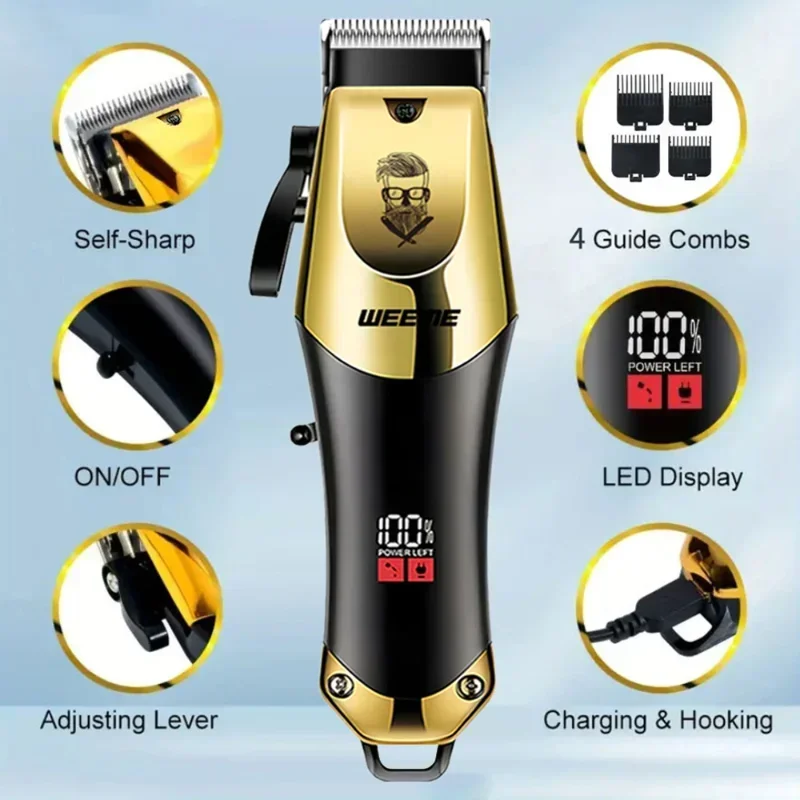 เครื่องตัดผมไร้สายแบบวินเทจ |  - Beard Trimmer Cordless บทวิจารณ์และราคา
