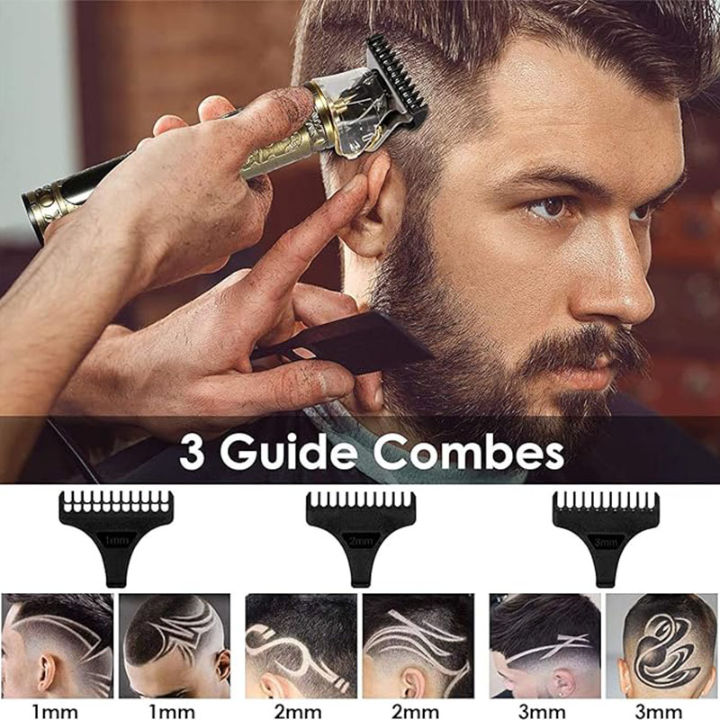 T9 เครื่องตัดผมพร้อมหวีนำทาง 4 - Beard Trimmer Cordless บทวิจารณ์และราคา