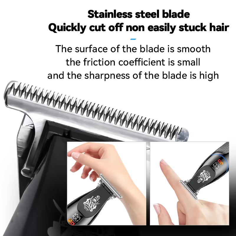 เครื่องตัดผม Kemei KM-1772 700 - Beard Trimmer Cordless บทวิจารณ์และราคา