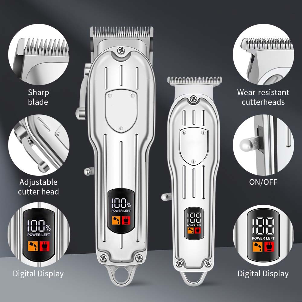 ชุดเครื่องตัดผมมืออาชีพพร้อมหน - Beard Trimmer Cordless บทวิจารณ์และราคา