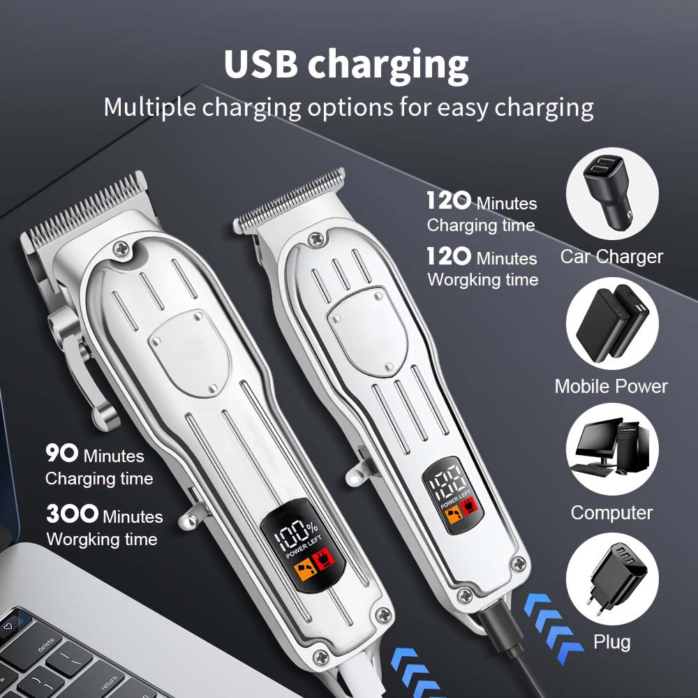 ชุดเครื่องตัดผมมืออาชีพพร้อมหน - Beard Trimmer Cordless บทวิจารณ์และราคา