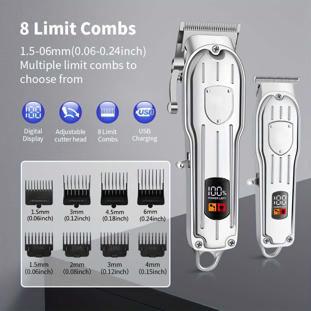 ชุดเครื่องตัดผมมืออาชีพพร้อมหน - Beard Trimmer Cordless บทวิจารณ์และราคา