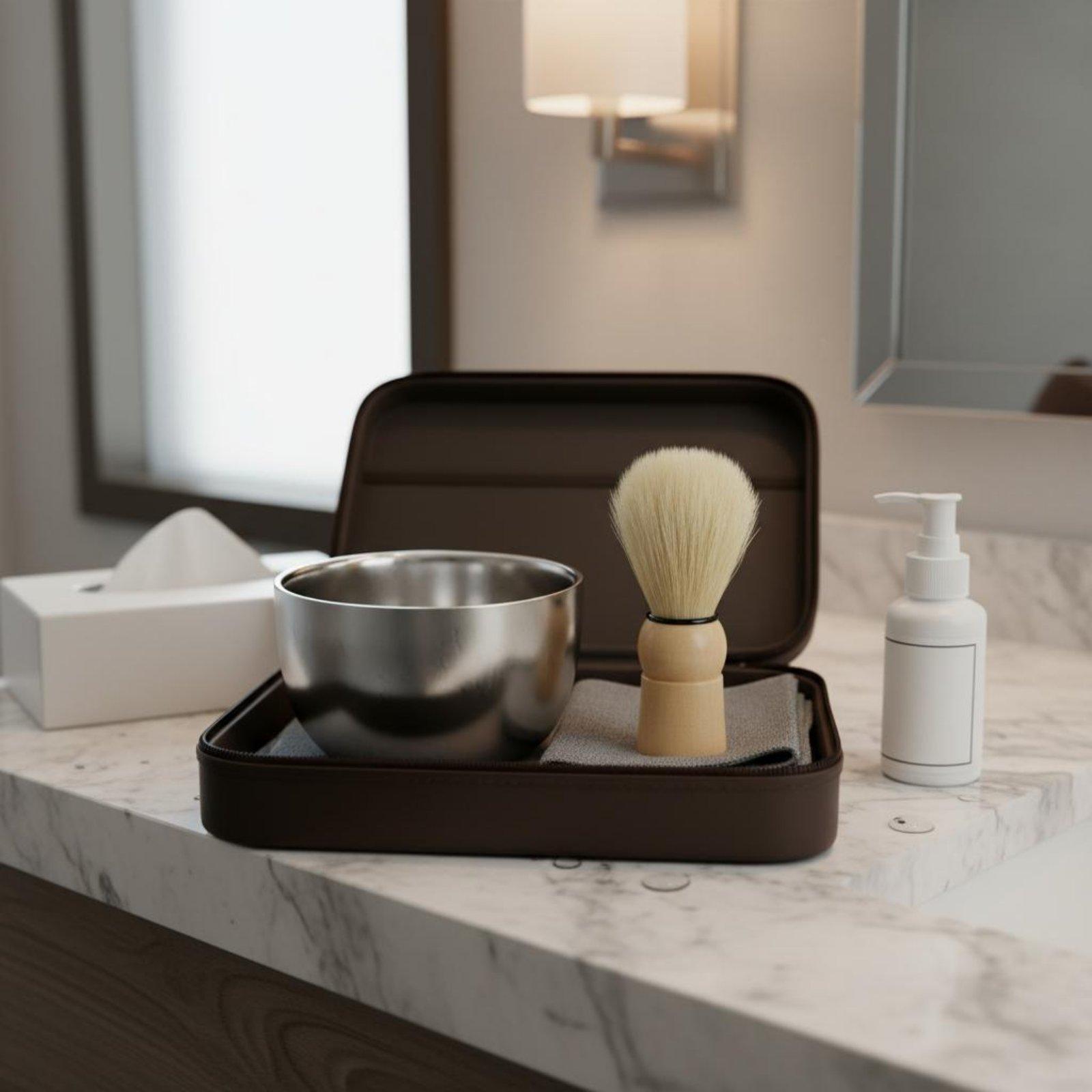 ชามโฟมโกนหนวดโลหะสำหรับผู้ชาย  - Men'S Grooming & Health Made Simple บทวิจารณ์และราคา