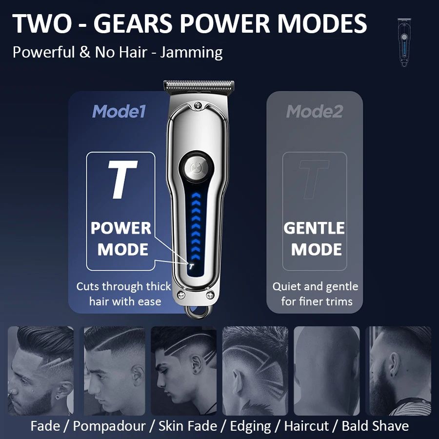 เครื่องตัดผม T-Blade ขนาดเล็ก  - Beard Trimmer Cordless บทวิจารณ์และราคา