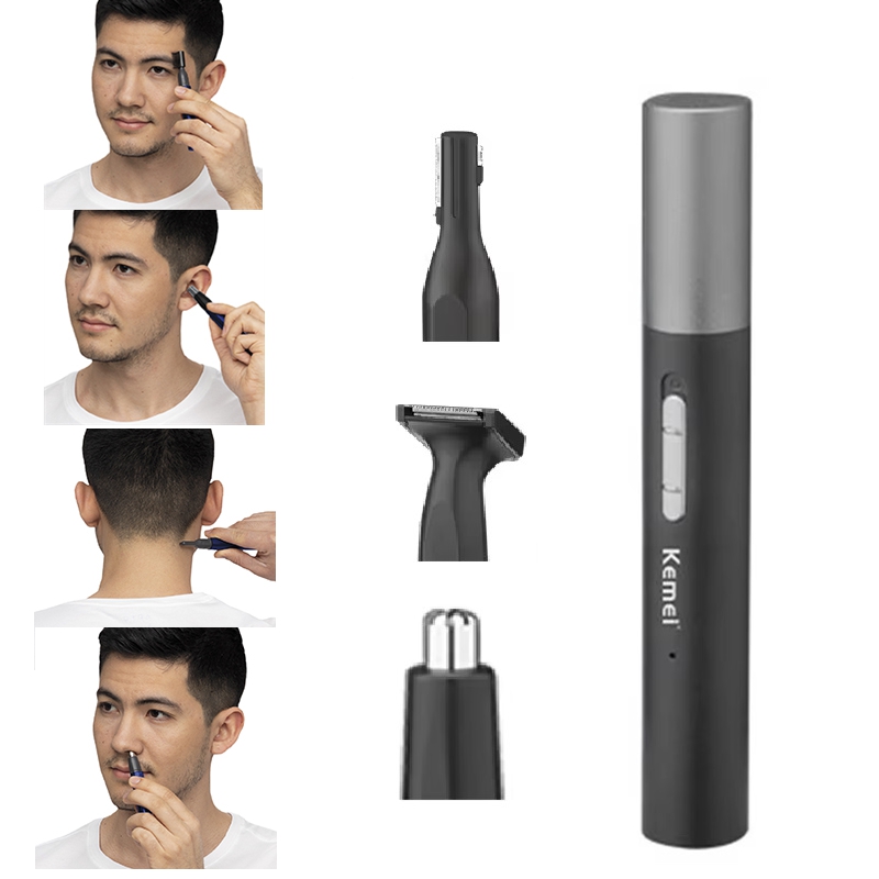 เครื่องเล็มขนจมูกแบบชาร์จไฟได้ - Men'S Grooming Haircut บทวิจารณ์และราคา