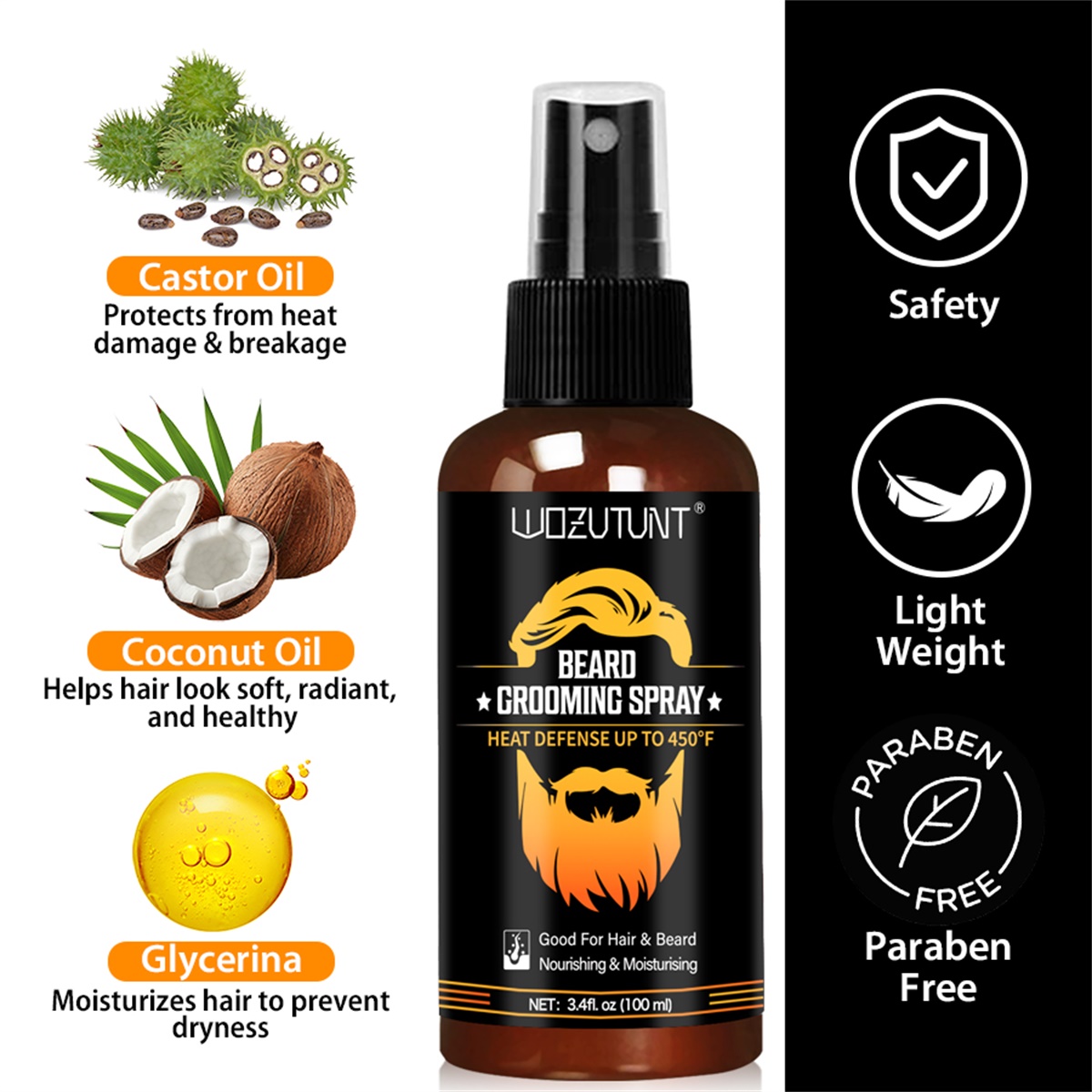 สเปรย์บำรุงหนวดเครา ปกป้องเส้น - Mens Grooming Treatment บทวิจารณ์และราคา