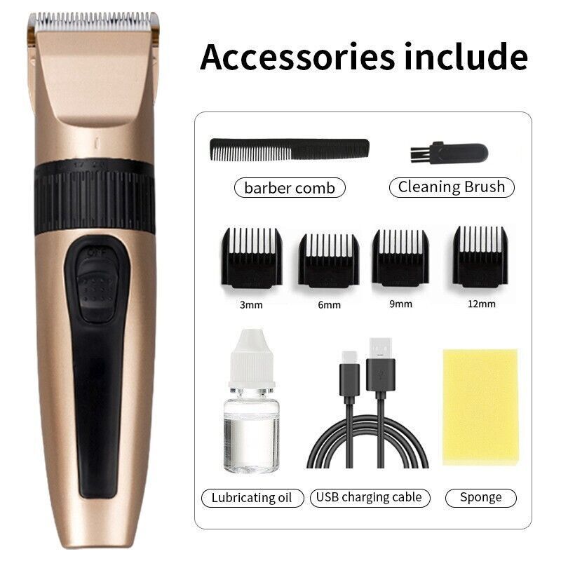 ชุดเครื่องตัดผมไร้สายแบบมืออาช - Men'S Grooming Haircut บทวิจารณ์และราคา
