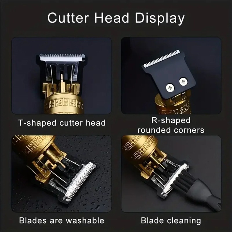เครื่องตัดผม T9 แบบล้างทำความส - Beard Trimmer Cordless บทวิจารณ์และราคา