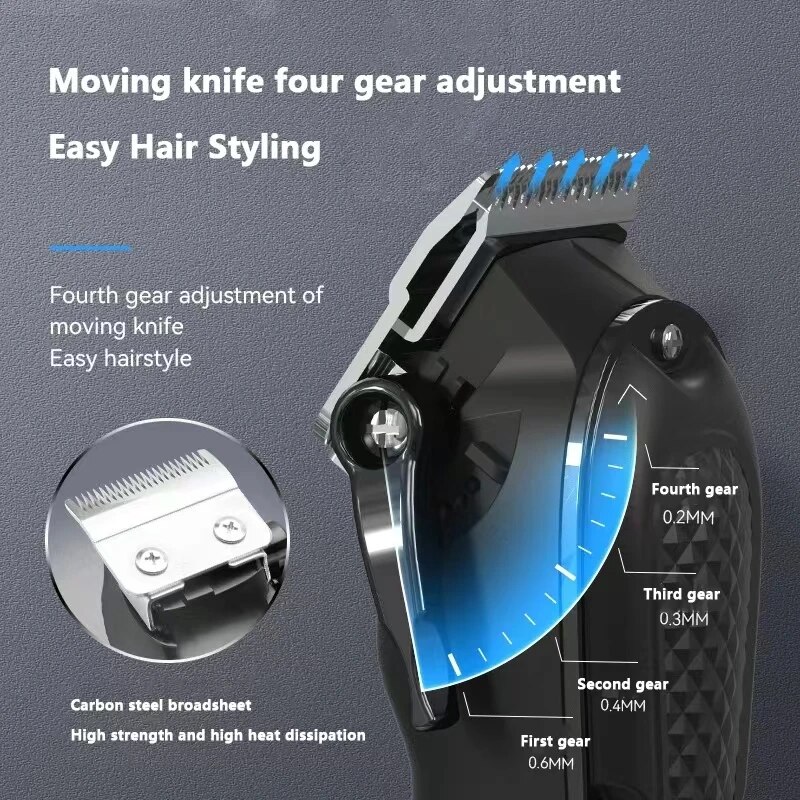 เครื่องตัดผมไฟฟ้า Kemei KM-107 - Beard Trimmer Cordless บทวิจารณ์และราคา