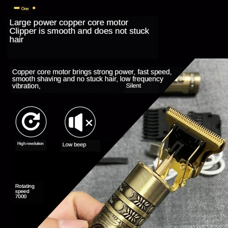 เครื่องตัดผม Zero Gap รุ่น T9  - Beard Trimmer Cordless บทวิจารณ์และราคา