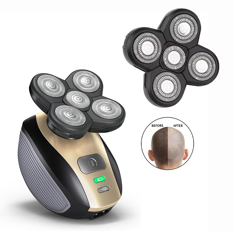 หัวโกนแบบหมุน 5 ใบมีด สำหรับเค - Men'S Grooming Shaver บทวิจารณ์และราคา