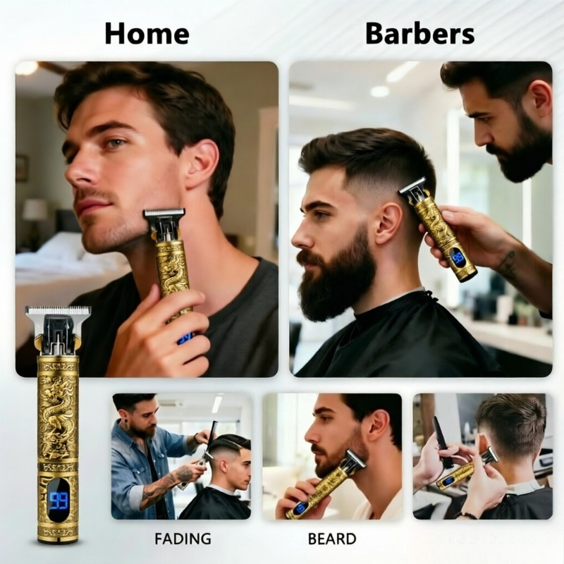 เครื่องตัดผมขนาดเล็กแบบพกพาสำห - Beard Trimmer Cordless บทวิจารณ์และราคา