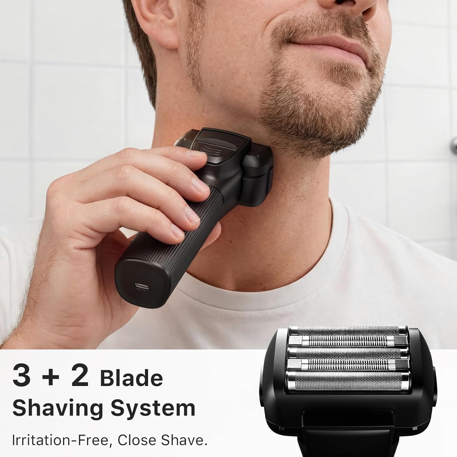 เครื่องโกนหนวดไฟฟ้า, ใบมีดฟอยล - Mens Grooming Kit Gift บทวิจารณ์และราคา