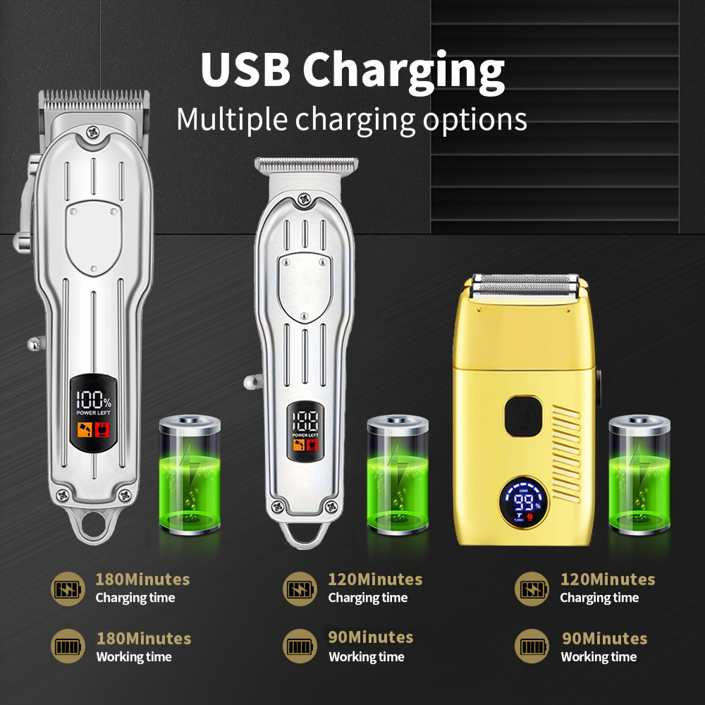 ปัตตาเลี่ยนตัดผมไฟฟ้า เครื่องโ - Men'S Grooming Haircut บทวิจารณ์และราคา
