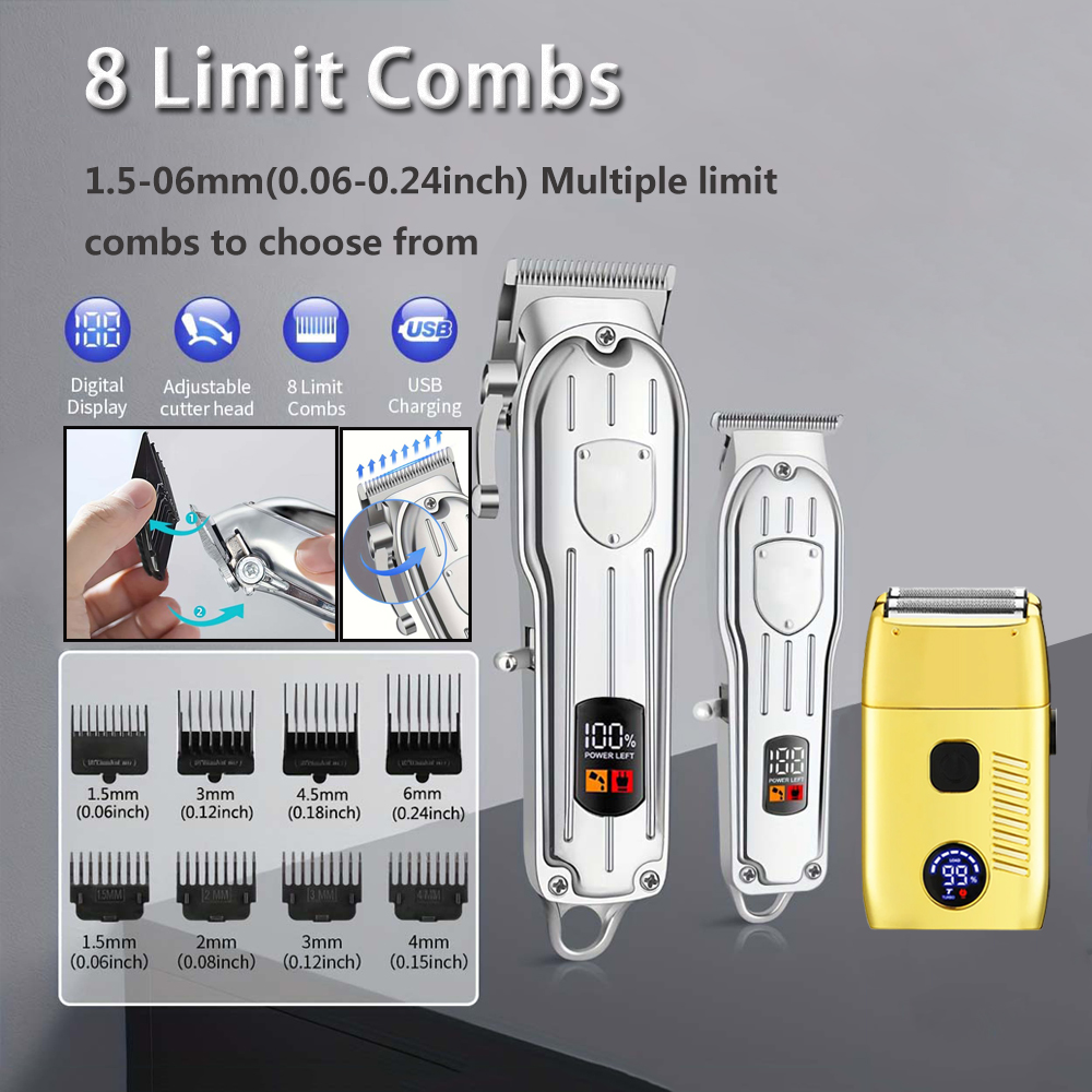 ปัตตาเลี่ยนตัดผมไฟฟ้า เครื่องโ - Men'S Grooming Haircut บทวิจารณ์และราคา