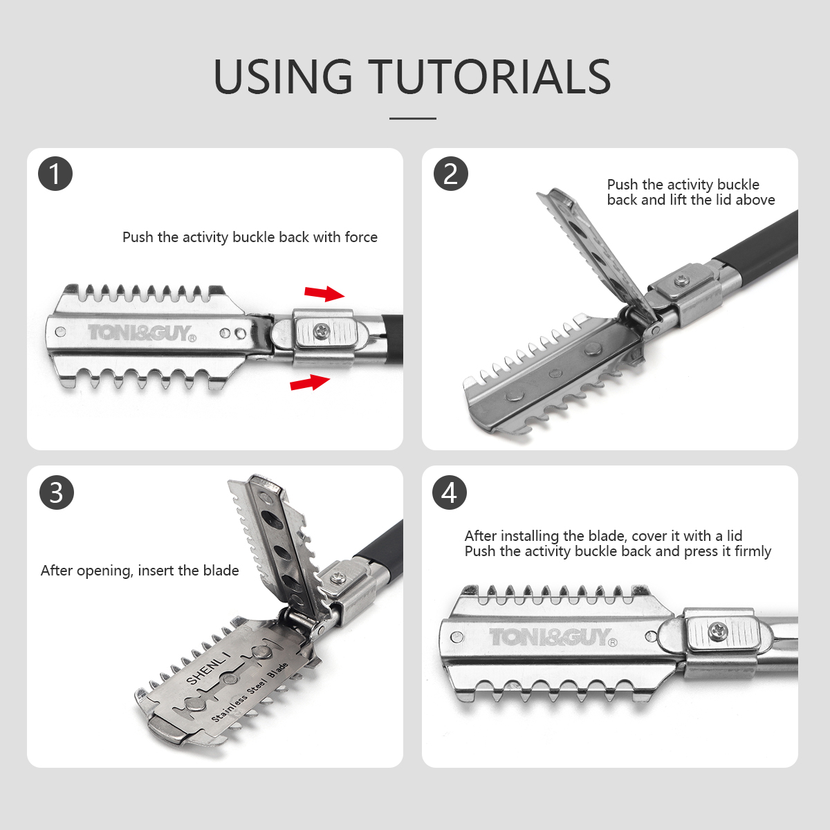 มีดโกนสองคมสำหรับตัดผม ใบมีดโก - Men'S Grooming Haircut บทวิจารณ์และราคา