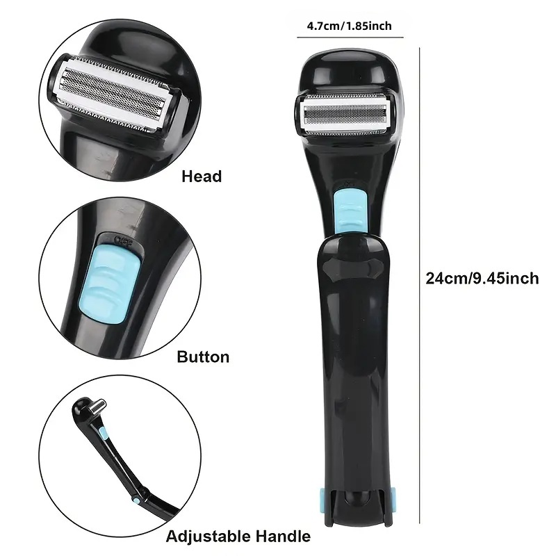เครื่องโกนขนหลังไฟฟ้าแบบชาร์จไ - Men'S Grooming Blade บทวิจารณ์และราคา