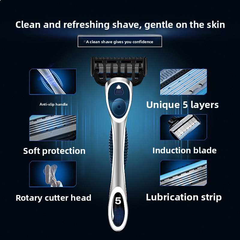 ใบมีดโกน 5 ชั้น สำหรับผู้ชาย แ - Men'S Grooming Blade บทวิจารณ์และราคา