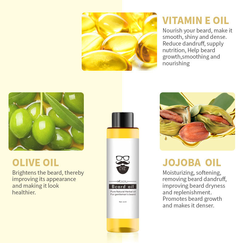 30ml Beard Oil ส่วนผสมธรรมชาติ - Mens Grooming Treatment บทวิจารณ์และราคา